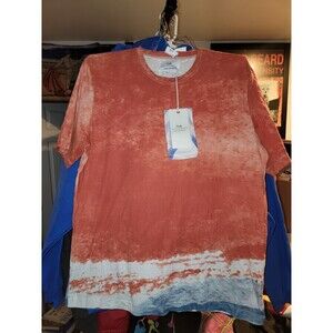 Retail $145 Folk x Goss Brothers Pelican Tee Rust Brand New Deadstock Size 4